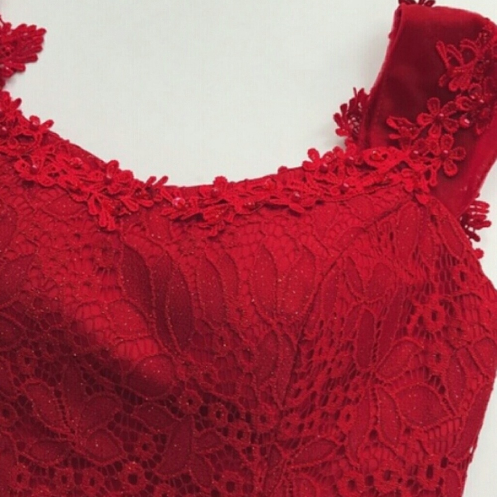 Wine Red 🍷 Mermaid Dress